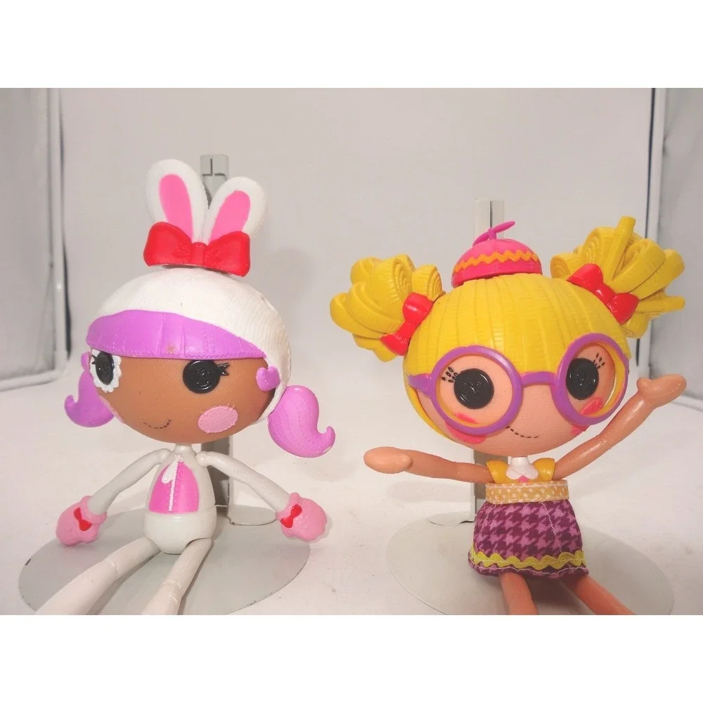 Lalaloopsy Workshop Bunny & Nerd Mix N' Match‎ Dolls Set 2013 MGA Entertainment